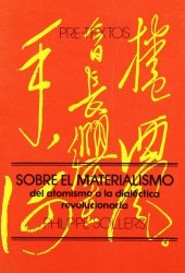 book Sobre el materialismo: Del atomismo a la dialéctica revolucionaria