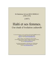 book Haïti et ses femmes. Une étude d’évolution culturelle