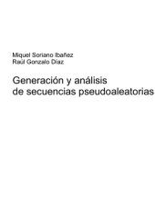 book Generación y análisis de secuencias pseudoaleatorias