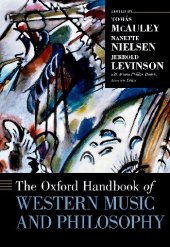 book The Oxford Handbook of Western Music and Philosophy