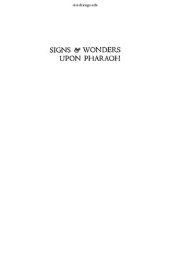 book Signs and Wonders Upon Pharaoh: A History of American Egyptology