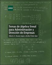 book Temas de álgebra lineal para administración y dirección de empresas.