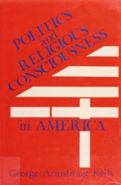 book Politics and Religious Consciousness in America