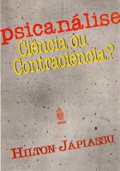 book Psicanálise: Ciência ou contraciência