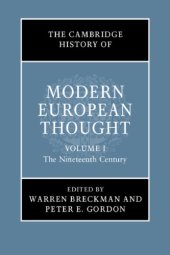 book The Cambridge History Of Modern European Thought: The Nineteenth Century