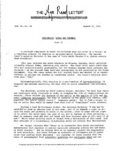 book The Ayn Rand Letter (August 1973 to April 1974)