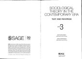 book Sociological Theory in the Contemporary Era, Third Edition