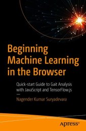 book Quick-start Guide to Gait Analysis with JavaScript and TensorFlow.js