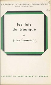 book Les lois du tragique