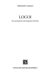 book Logoi : una gramática del lenguaje literario