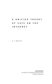 book A Unified Theory of Cats on the Internet