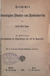 book Vom Ausbruch des Bürgerkrieges bis auf die neueste Zeit