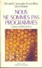 book Nous ne sommes pas programmés