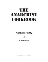 book The Anarchist cookbook