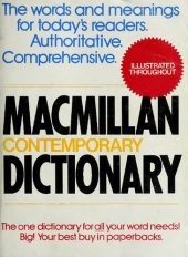 book Macmillan Contemporary Dictionary