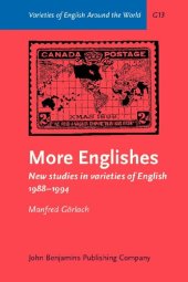 book More Englishes: New Studies in Varieties of English, 1988–1994