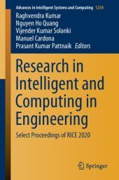 book Research in Intelligent and Computing in Engineering: Select Proceedings of RICE 2020