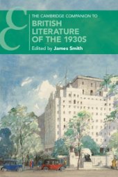 book The Cambridge Companion To British Literature Of The 1930s