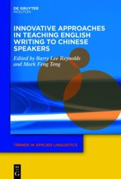 book Innovative Approaches in Teaching English Writing to Chinese Speakers