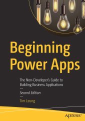 book Beginning Power Apps: The Non-Developer's Guide to Building Business Applications