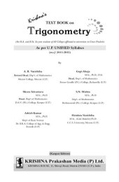 book Krishna's Textbook on Trigonometry