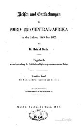 book Reisen und Entdeckungen in Nord- und Central-Afrika in den Jahren 1849 bis 1855