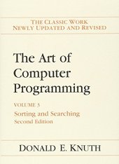 book The Art of Computer Programming: Volume 3: Sorting and Searching