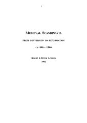 book Medieval Scandinavia: From Conversion to Reformation ca 800-1500