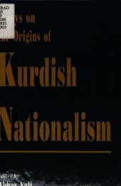 book Essays on the origins of Kurdish nationalism