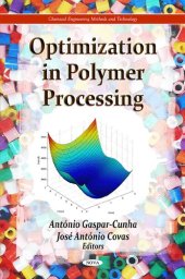 book Optimization in Polymer Processing