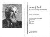 book Heavenly Torah as Refracted Through the Generations