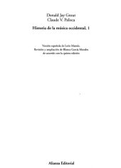 book Historia de la música occidental