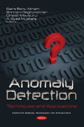 book Anomaly Detection: Techniques and Applications