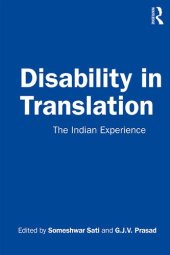 book Disability in Translation: The Indian Experience