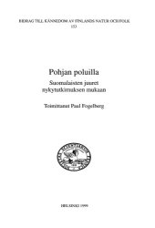 book Pohjan poluilla : suomalaisten juuret nykytutkimuksen mukaan