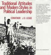 book Traditional Attitudes and Modern Styles in Political Leadership