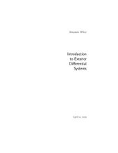 book Introduction to Exterior Differential Systems