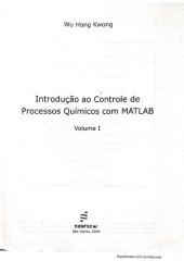 book Introdução ao Controle de Processos Químicos com Matlab