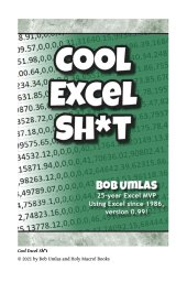 book Cool Excel Sh*t