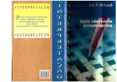 book Interpretação: autoria leitura e efeitos do trabalho simbólico