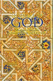 book In quest of God : Maneri's second collection of 150 letters