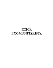 book Ética comunitarista