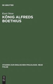 book König Alfreds Boethius