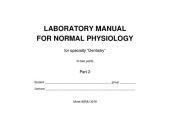 book Руководство  к  лабораторным  занятиям  по  нормальной  физиологии