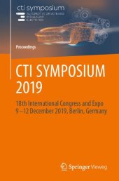 book CTI SYMPOSIUM 2019: 18th International Congress and Expo 9 - 12 December 2019, Berlin, Germany (Proceedings) (English and German Edition)