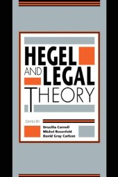 book Hegel and Legal Theory