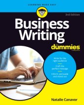 book Business Writing For Dummies