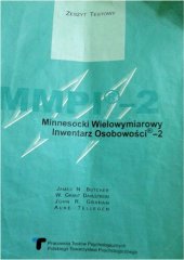 book Minnesocki Wielowymiarowy Inwentarz Osobowości -2 MMPI-2