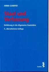 book Staat und Verfassung Einführung in die Allgemeine Staatslehre