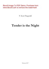 book Tender is the Night